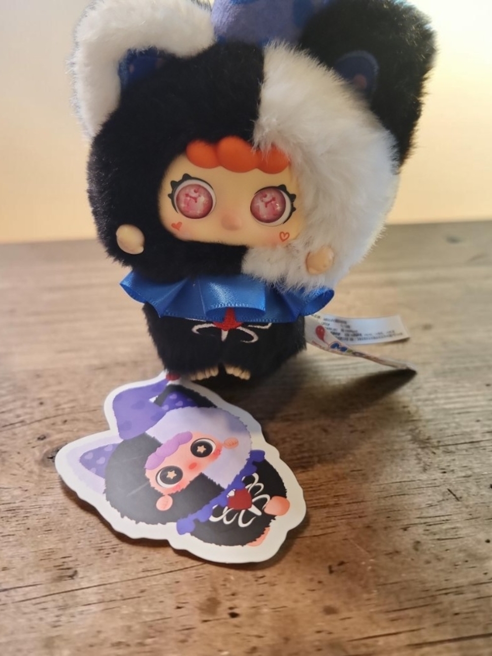 Migo Troublemaker Plush Dark Heart  Plushie With Card